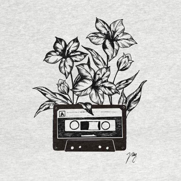 Floral Cassette by Akbaly